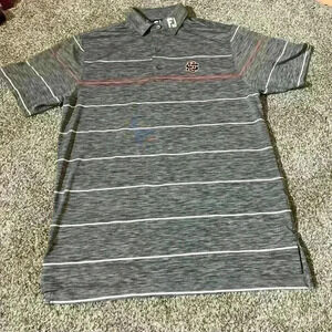 FootJoy FJ Golf Polo Shirt Men’s Striped- University Schools- Size S